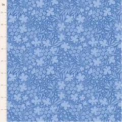 Tilda Baumwollstoff - Something Blue - Bushbloom Cornflower