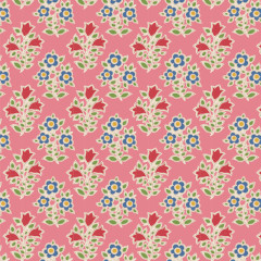 Tilda Baumwollstoff - Jubilee - Farm Flowers - Pink (112cm-Rest)