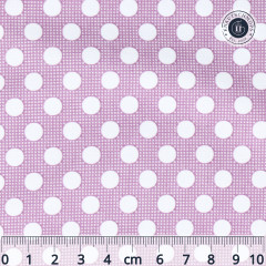 Tilda Baumwollstoff - Basic Dots, Lilac