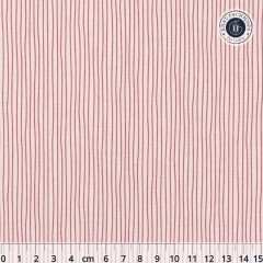 Tilda Baumwollstoff - Classic Basics Pen Stripe, Pink