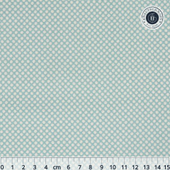 Tilda Baumwollstoff - Classic Basics Paint Dots, Light Blue