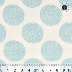 Tilda Baumwollstoff - Classic Basics Dotties Dots, Light Blue