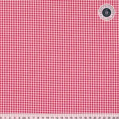 Tilda Baumwollstoff - Creating Memories - Woven Fabrics - Gingham rot