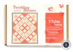 Twinkling Blooms (3 Sisters Sanctuary) Quilt Kit