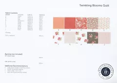 Twinkling Blooms (3 Sisters Sanctuary) Quilt Kit