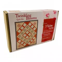 Twinkling Blooms (3 Sisters Sanctuary) Quilt Kit