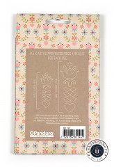 Tilda (EPP) Paper Piece Applique Folk Art - Flowers Cabbage Rose