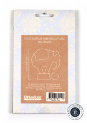 Tilda (EPP) Paper Piece Vorlagen - Circus Elefant