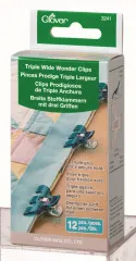 Clover Triple Wide Wonder Clips (12 Stück)