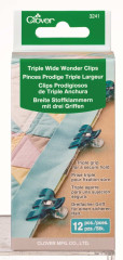 Clover Triple Wide Wonder Clips (12 Stück)