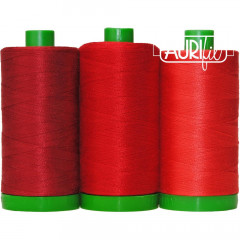 Aurifil 40wt Cotton Color Builder - Red Panda