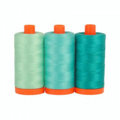 Aurifil 50wt Cotton Color Builder - Capri Teal