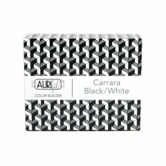 Aurifil 50wt Cotton Color Builder - Carrara Black White