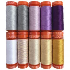 Aurifil 50wt Set - The Platinum Jubilee Collection