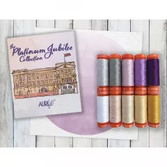 Aurifil 50wt Set - The Platinum Jubilee Collection