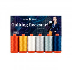 Aurifil 50wt Cotton Garnset - Quilting Rockstar