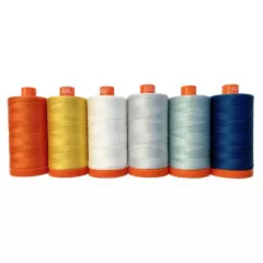 Aurifil 50wt Cotton Garnset - Quilting Rockstar