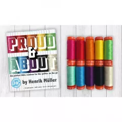 Aurifil 50wt Set - Henrik Müller Proud and About