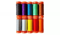 Aurifil 50wt Set - 85 & Fabulous by Kaffe Fassett