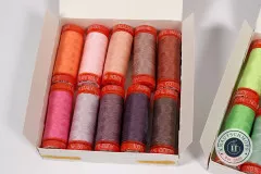 Aurifil 50wt Set - Tula Pink Neons & Neutrals