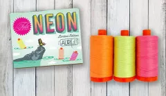 Aurifil 50wt Cotton Tula Pink Limited Edition - Neons