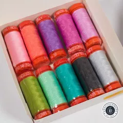 Aurifil 50wt Set - Tula Pink - Roar!