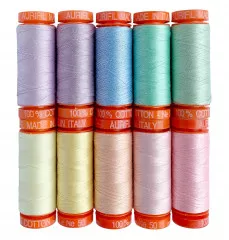 Aurifil 50wt Set - Tula Pink Unicorn Poop