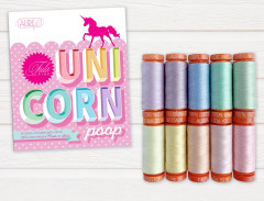 Aurifil 50wt Set - Tula Pink Unicorn Poop