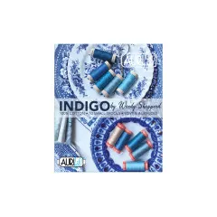 Aurifil 50wt Aurifloss Set - Indigo by Wendy Sheppard