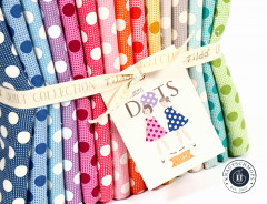 Tilda Fat Quarter Bundle - Medium Dots