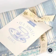 Tilda Fat Quarter Bundle - Tea Towel Basic Blue Teal