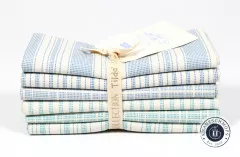 Tilda Fat Quarter Bundle - Tea Towel Basic Blue Teal