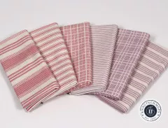 Tilda Fat Quarter Bundle - Tea Towel Basic red plum