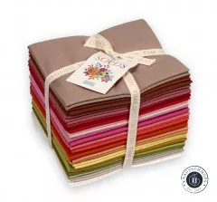 Tilda Fat Quarter Bundle - Solids Warm Colors