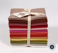 Tilda Fat Quarter Bundle - Solids Warm Colors