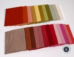 Tilda Fat Quarter Bundle - Solids Warm Colors