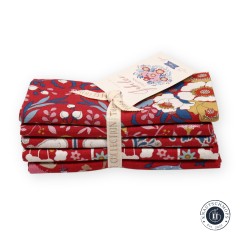 Tilda Fat Quarter Bundle - Jubilee - Red