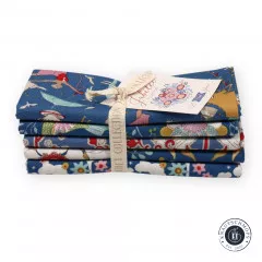 Tilda Fat Quarter Bundle - Jubilee - Blue