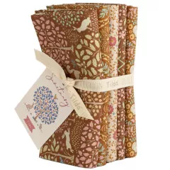 Tilda Fat Quarter Bundle - Sanctuary - Caramel