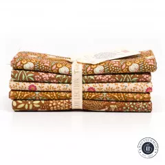 Tilda Fat Quarter Bundle - Sanctuary - Caramel