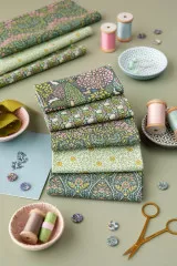 Tilda Fat Quarter Bundle - Sanctuary - Green Grey