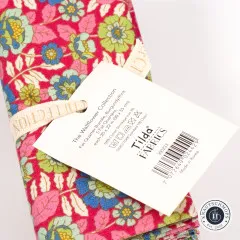 Tilda Fat Quarter Bundle - Wallflower - Burgundy/Pink