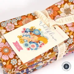 Tilda Fat Quarter Bundle - Wallflower - Caramel/Thristle