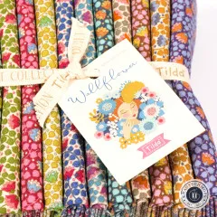 Tilda Fat Quarter Bundle - Wallflower - Blender - Bellflower