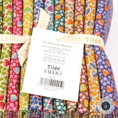 Tilda Fat Quarter Bundle - Wallflower - Blender - Bellflower