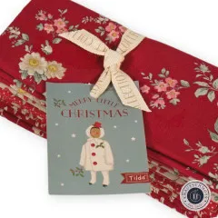 Tilda Fat Quarter Bundle - Merry Little Christmas - Red