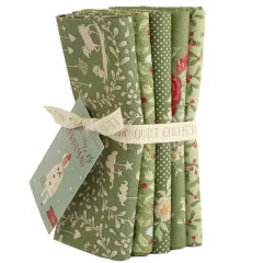 Tilda Fat Quarter Bundle - Merry Little Christmas - Green Tilda Fat Quarter Bundle - Merry Little Christmas - Green