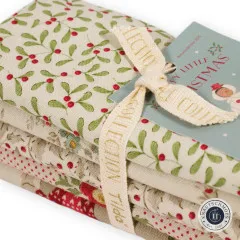 Tilda Fat Quarter Bundle - Merry Little Christmas - Cream