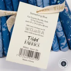 Tilda Fat Quarter Bundle - Something Blue - Dark
