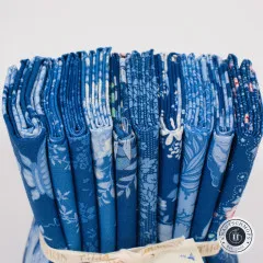 Tilda Fat Quarter Bundle - Something Blue - Dark